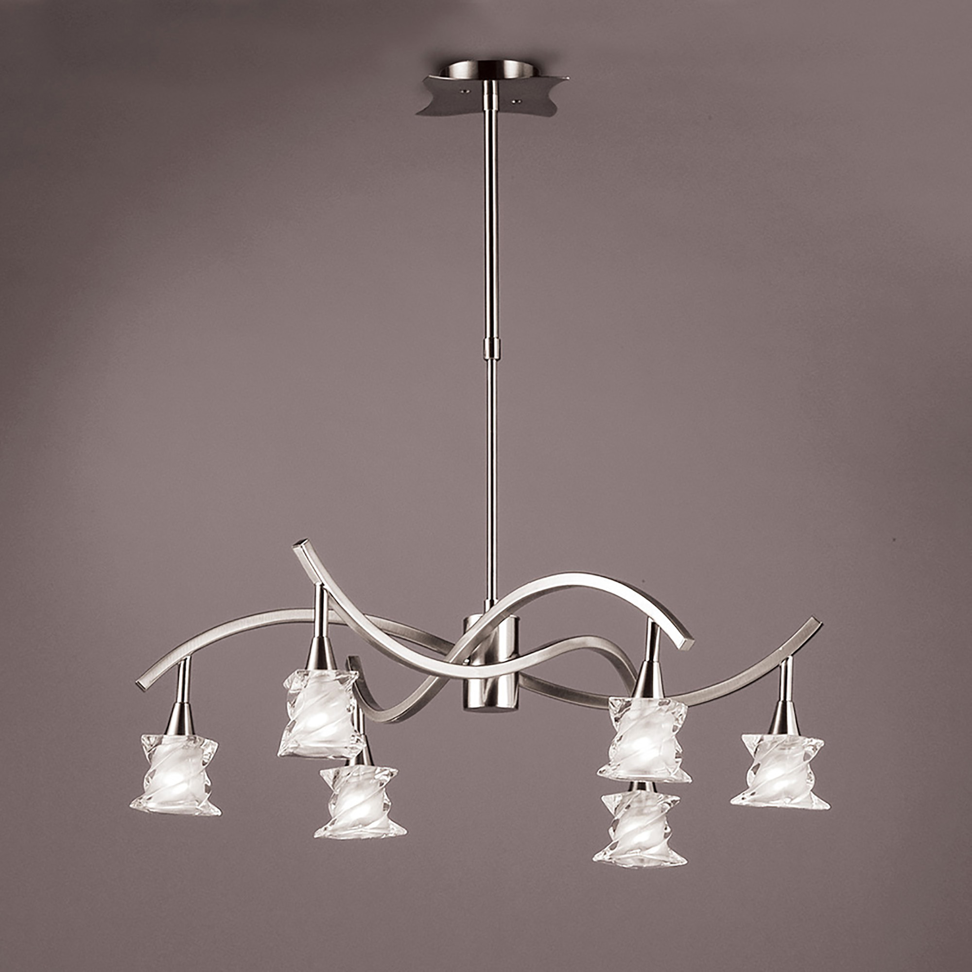 Salomon SN Ceiling Lights Mantra Multi Arm Fittings